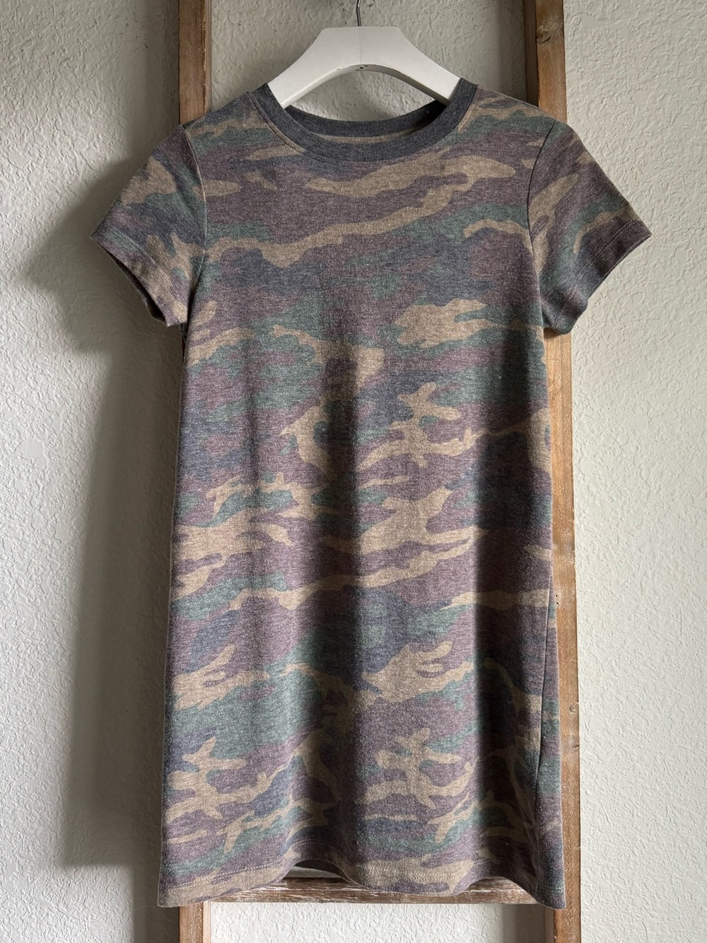Forever 21 Girls Camo T-Shirt Dress  sz: 9/10